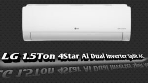 LG 1.5 Ton 4 Star AI DUAL Inverter Split AC